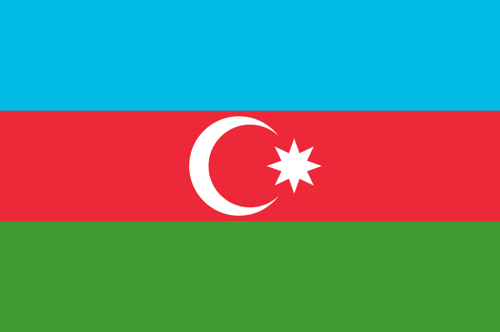 پرچم آذربایجان، گرندپری آذربایجان