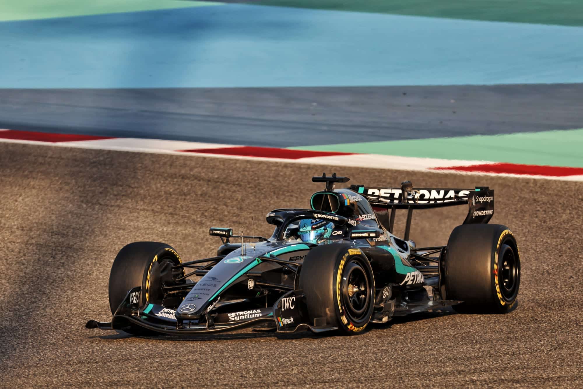 مرسدس در تست