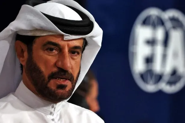 محمد بن سلیم ریییس فدراسیون جهانی اتومبیلرانی ناظر مستقیم روی فرمول یک